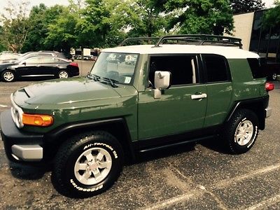 Toyota : FJ Cruiser TRD 2013 toyota fj cruiser trd package army green 20 k miles