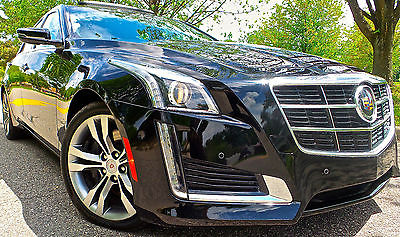 Cadillac : CTS CTS-V PREMIUM 2014 cadillac cts v sport premium navigation ultraview sunroof blis park as
