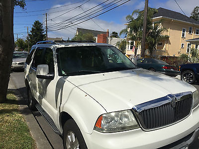 Lincoln : Aviator Base Sport Utility 4-Door white, Great interior and exterior,  7 seater, Leather interior with moonroof,