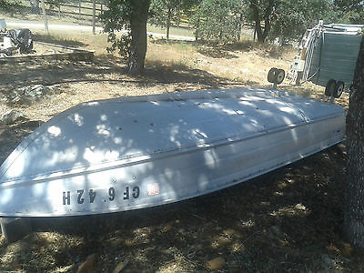 Sea King 12 foot aluminum boat with motor and accessories for Sale
