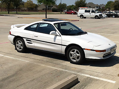 Toyota : MR2 Base Coupe 2-Door 1991 toyota mr 2 coupe 2.2 l manual 5 spd transmission 2 nd owner clean texas title
