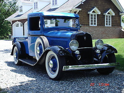 Ford : Other Pickups 1934 ford pick up flathead v 8 runs good very nice restored cond