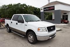 Ford : F-150 white 2006 ford f 150 2 wd supercrew