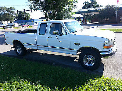 Ford : F-250 XLT Extended Cab Pickup 2-Door 1996 ford f 250 xlt powerstroke diesel 4 x 4