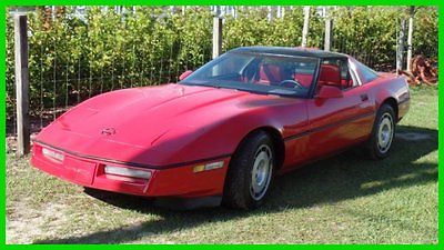Chevrolet : Corvette C4-FROM FLORIDA-LOW MILES-EASY FINANCING- 1986 c 4 from florida low miles easy financing corvette 85 87 88 89