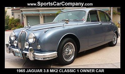 Jaguar : Other 3.8 MK2 1965 jaguar 3.8 mk 2 one owner rare classic original beautiful california car