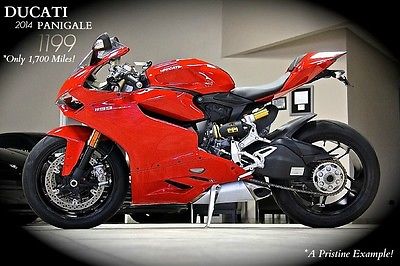 Ducati : Superbike Motorcycle 2014 ducati 1199 panigale superbike led lights traction control red save huge