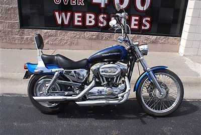 Harley-Davidson : Sportster Sportster Custom 2004 harley davidson xl 1200 c sportster xl 1200 c screamin eagle pipes chrome