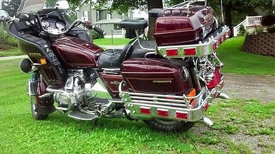 Honda : Gold Wing Maroon in color, added chrome, added lights, great condition, only 10,000 miles