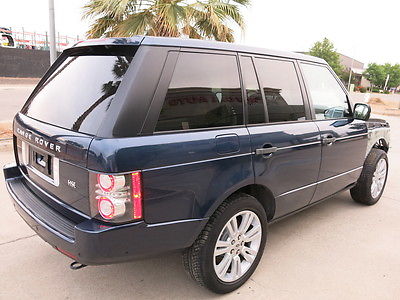 Land Rover : Range Rover Range Rover 2011 range rover hse damaged wrecked rebuildable salvage low reserve low miles