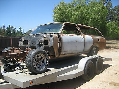Chevrolet : Chevelle 300/ NOMAD 1965 chevelle 300 nomad 2 door wagon project with a truck load of spare parts