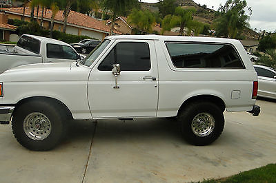 Ford : Other 1990 ford bronco xlt 4 x 4