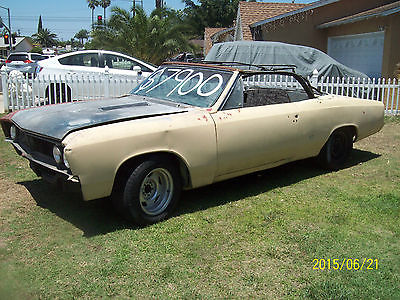 Chevrolet : Chevelle 396 malibu 1967 chevrolet chevelle convertible 396