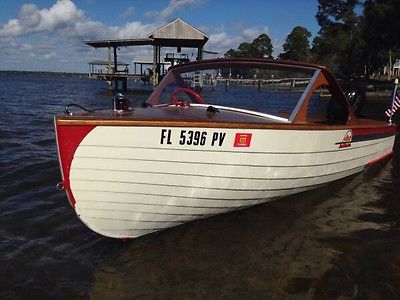 1959 Sorg Rough Water Boats Wooden Runabout 15