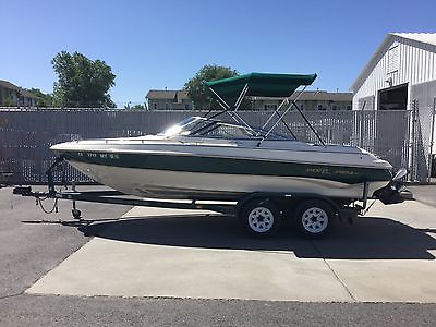 1996 monterey 196 montura runabout bow rider boat Mercruiser 5.7 V8 alpa1 256 hr