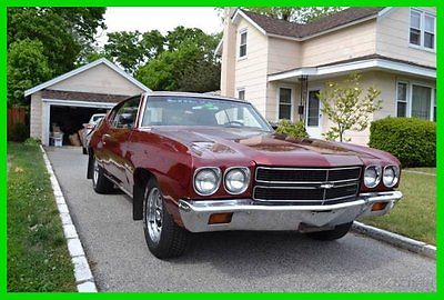 Chevrolet : Chevelle GREAT DRIVER! 10K MILES ON REBUILT 307! 1970 great driver 10 k miles on rebuilt 307 chenille malibu 71 72