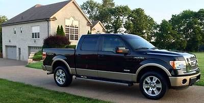 Ford : F-150 LARIAT 2011 ford f 150 lariat crew cab 4 x 4 ecoboost leather sunroof nav htd cld seats