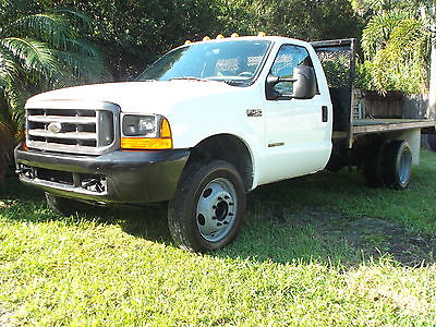 Ford : F-450 FORD F-450 2000 ford f 450 12 foot flat bed with 7.3 power stroke diesel auto and ac