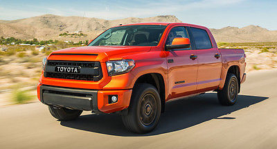 Toyota : Tundra TRD Pro NEW CREW MAX 5.7 4X4 TRD PRO DUAL EXHAUST ADJUSTABLE BILSTEIN SHOCKS GPS NAV