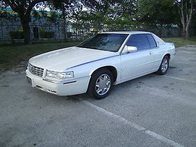 Cadillac : Eldorado 2dr Coupe ESC 2000 cadillac eldo esc pearl white in great shape rust free florida car