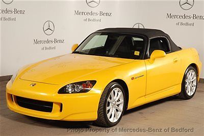 Honda : S2000 Manual Manual Low Miles!!! 2 dr Convertible Manual Gasoline 2.2L 4 Cyl Rio Yellow Pearl