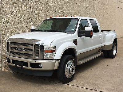 Ford : F-450 King Ranch Crew Cab 2008 ford f 450 super duty king ranch crew cab pickup 4 door 6.4 l