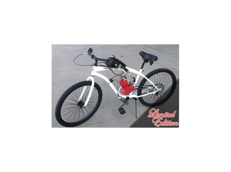 2015 Gsi 80cc Limited Edition Dewey Bicycle With Engine & Stretc