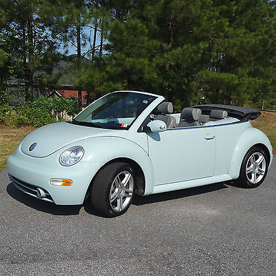 Volkswagen : Beetle-New GLS 2004 volkswagen beetle gls convertible 2 door 1.8 l dohc turbo standard nonsmoker