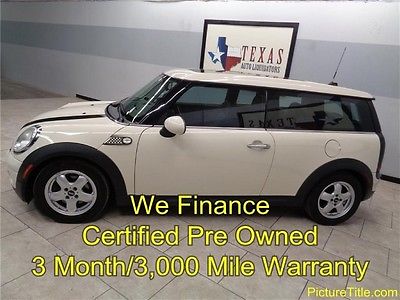 Mini : Cooper Clubman 09 cooper clubman leather heated seats pano roof warranty we finance texas
