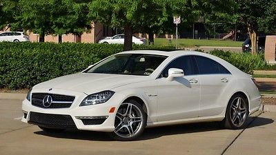 Mercedes-Benz : CLS-Class CLS63 AMG WHITE/TAN CLS63 AMG W/P1 & DRIVER ASSIST!  1 TEXAS OWNER-EXEC. COND! FINANCING!