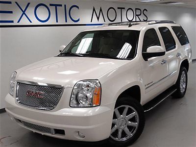 GMC : Yukon AWD 4dr 2009 gmc yukon denali awd nav rear camera 3 rdrow dvdpkg pdc moonroof a c htd sts