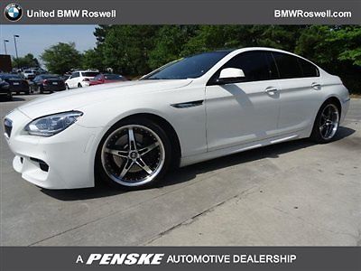 BMW : 6-Series 640i Gran Coupe 640 i gran coupe 6 series low miles sedan automatic gasoline 3.0 l straight 6 cyl