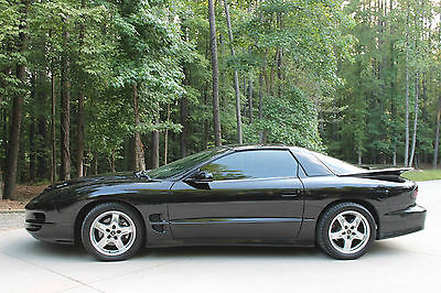 Pontiac : Trans Am ws6 2002 pontiac trans am ws 6 black auto 47 000 miles