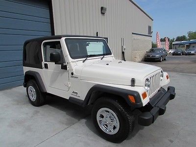 Jeep : Wrangler Sport Right Hand Drive 2006 jeep wrangler sport right hand drive 4 wd 4 x 4 knoxville tn