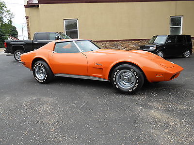 Chevrolet : Corvette coupe 1973 chevrolet corvette 15 000 original miles