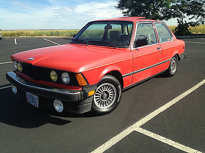 BMW : 3-Series Base Coupe 2-Door 1983 bmw 320 i base coupe 2 door 1.8 l