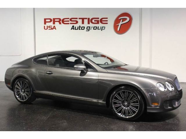 Bentley : Continental GT 2dr Cpe Spee 2008 bentley gt speed coupe gray black v 12 twin turbo