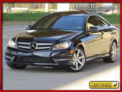 Mercedes-Benz : C-Class Navigation System, Used 13 Mercedes C250 cpe loaded pano roof Nav etc Certified warranty Financing