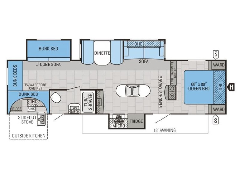 2015 Jayco Jay Flight 32IBTS