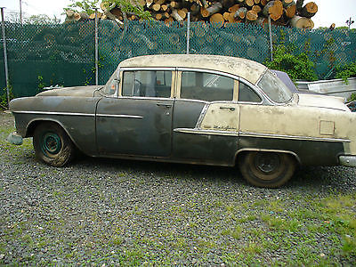 Chevrolet : Bel Air/150/210 210 1955 chevrolet 4 dsd restore project or parts whole cars only
