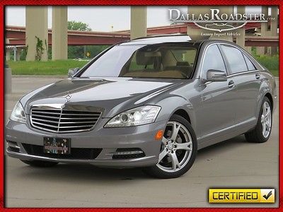 Mercedes-Benz : S-Class Panorama, Navigation System 2013 mercedes s 550 low miles certified warranty financing as low as 1.99 wac