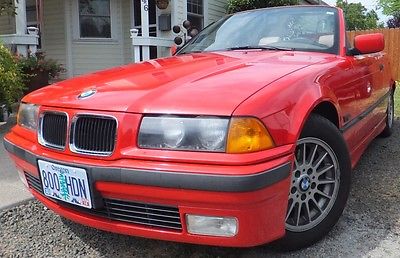 BMW : 3-Series 328iC 1996 bmw 328 ic red automatic convertible non smoker