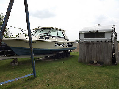 28 ft. Omega Hardtop  boat (was used for Charter Fishing) - 454 Crusade engine