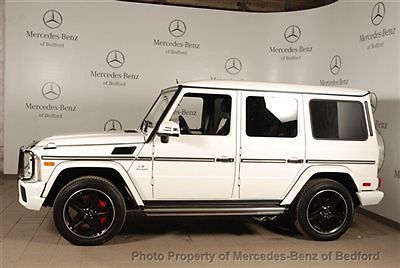 Mercedes-Benz : G-Class 4MATIC 4dr G63 AMG Rare White / Porcelain Interior - Free Nationwide Delivery - Huge AMG Dealer