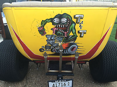 Ford : Model T T Bucket One of a kind 1919 Ford “T” Bucket Rat Fink Beach Surf Rod.