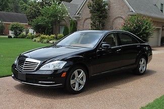 Mercedes-Benz : S-Class 4MATIC Perfect Carfax Panoramic Roof  Heated and Cooled Seats Original MSRP $101235