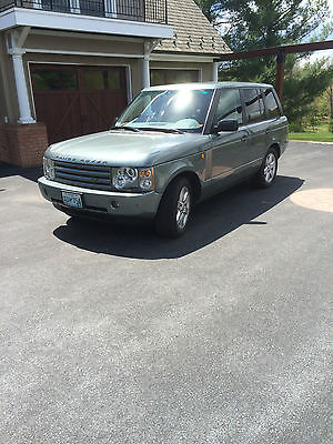 Land Rover : Range Rover HSE 2003 land rover range rover hse original owner giverny green ivory aspen