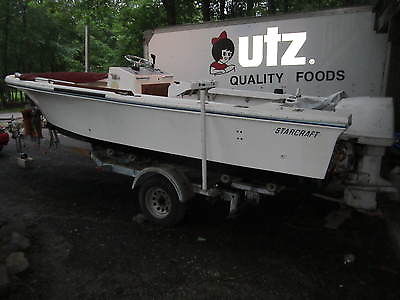 21' STARCRAFT Center Console w/Johnson 150 Outboard Shore Land'r Trailer Package