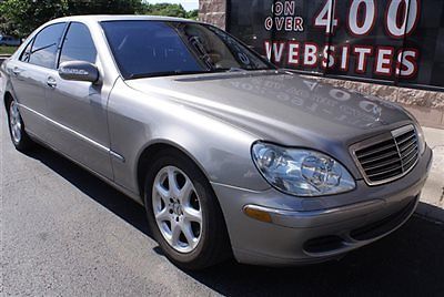 Mercedes-Benz : S-Class S430 4dr Sedan 4.3L 4MATIC 2004 mercedes benz s 430 4 matic nav bose leather heated seats sunroof loaded