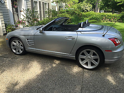 Chrysler : Crossfire Limited 2007 pampered silver chrysler crossfire limited convertible low miles lady owned